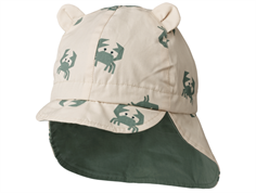 Liewood crab sandy/peppermint reversible sun hat Gorm